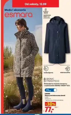 Lidl Płaszcz przeciwdeszczowy damski Esmara oferta