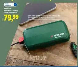 Lidl Powerbank z funkcją latarki 20 000mAh Parkside oferta