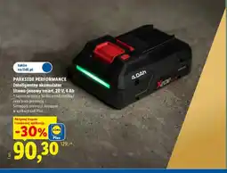 Lidl Inteligentny akumulator litowo-jonowy smart Parkside Performance oferta