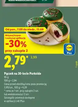 Lidl Pączek na 30-lecie Parkside oferta