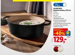 Lidl Brytfanna żeliwna Silvercrest Ø 29 cm oferta