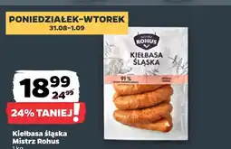 Netto Kiełbasa Mistrz Rohus oferta