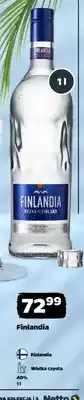 Netto Wódka czysta Finlandia oferta