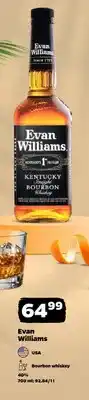 Netto Bourbon whiskey Evan Williams oferta