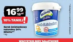Netto Serek śmietankowy Miletto oferta