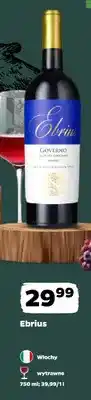 Netto Wino czerwone Ebrius wytrawne oferta