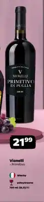Netto Wino czerwone Vionelli Primitivo półwytrawne oferta