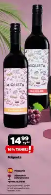Netto Wino czerwone Miqueta półsłodkie oferta