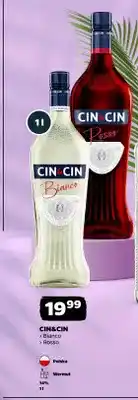 Netto Wino czerwone Wermut Cin & Cin Rosso oferta