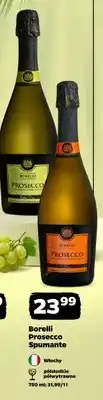 Netto Wino musujące Borelli Prosecco Spumante półsłodkie oferta