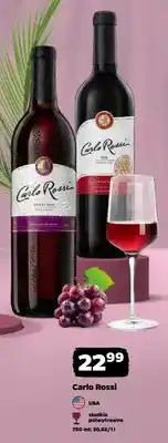 Netto Wino czerwone półwytrawne Carlo Rossi oferta
