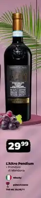 Netto Wino czerwone półwytrawne L'Altro Pendium Primitivo di Manduria oferta