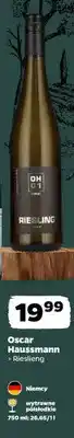 Netto Wino białe Oscar Haussmann Riesling oferta