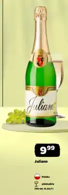 Netto Wino musujące Juliano półsłodkie oferta