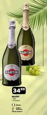 Netto Wino musujące Martini Prosecco wytrawne oferta
