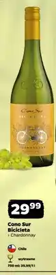 Netto Wino białe Cono Sur Bicicleta Chardonnay oferta