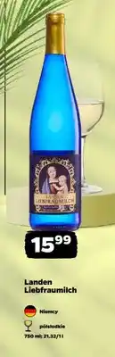 Netto Wino białe Landen Liebfraumilch oferta