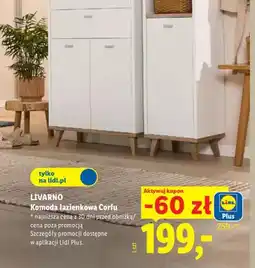 Lidl Komoda łazienkowa Livarno Corfu oferta