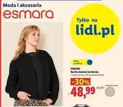 Lidl Kurtka damska bomberka Esmara oferta