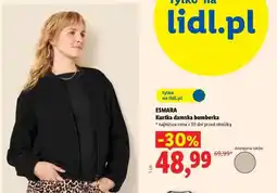 Lidl ESMARA Kurtka damska bomberka oferta