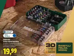 Lidl PARKSIDE Zestaw wierteł lub bitów oferta