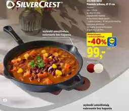 Lidl SILVERCREST Patelnia żeliwna, Ø 31 cm oferta