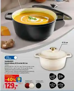 Lidl SILVERCREST Garnek żeliwny, Ø 25 cm lub 26,5 cm oferta