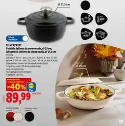 Lidl SILVERCREST Patelnia żeliwna do serwowania oferta