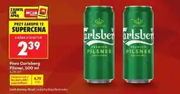Biedronka Piwo Carlsberg Pilsner, 500 ml oferta