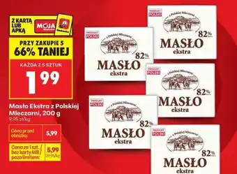 Biedronka Masło Ekstra z polskiej mleczarni, 200 g oferta