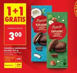 Biedronka Ciastka z nadzieniem Bonitki, 150 g oferta