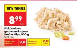 Biedronka Flaki wołowe gotowane krojone Kraina Mies 500 g oferta