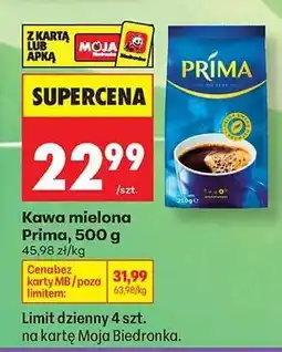 Biedronka Kawa mielona Prima, 500 g oferta