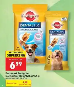 Biedronka Przysmak Pedigree Dentastix, 110 g/128 g/154 g oferta