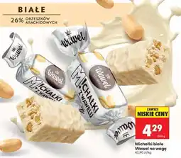 Biedronka Michałki białe Wawel na wagę oferta