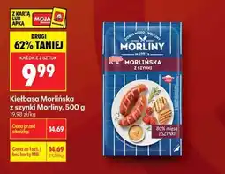 Biedronka Kiełbasa Morlińska z szynki Morliny, 500 g oferta