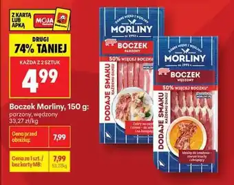 Biedronka Boczek Morliny, 150 g oferta
