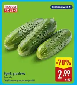 ALDI Ogórki gruntowe oferta