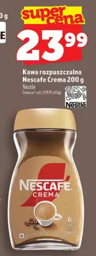 Topaz Kawa rozpuszczalna Nescafe Crema oferta