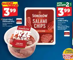 Topaz Salami chips Sokołów oferta