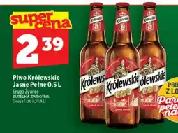 Topaz Piwo Królewskie Jasne Pełne oferta