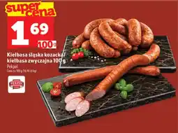 Topaz Kiełbasa Śląska Kozacka Kiełbasa Zwyczajna Pekpol oferta