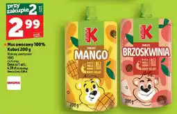 Topaz Mus owocowy 100% Kubus oferta