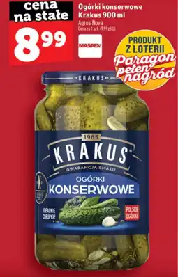 Topaz Ogórki konserwowe Krakus oferta