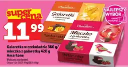 Topaz Galaretki z sokiem mango w czekoladzie / Mleczko z galaretką w czekoladzie Amartone oferta