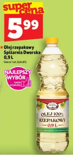 Topaz Olej rzepakowy Spiżarnia Dworska oferta
