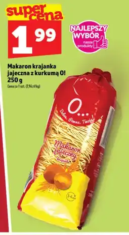 Topaz Makaron krajanka jajeczna z kurkumą O! oferta