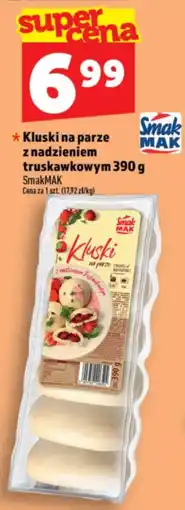 Topaz Kluski na parze z nadzieniem truskawkowym SmakMAK oferta
