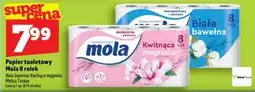 Topaz Papier toaletowy Mola 8 rolek oferta