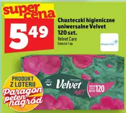 Topaz Chusteczki higieniczne uniwersalne Velvet oferta